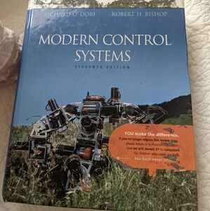 Modern Control Systems - eleventh edition